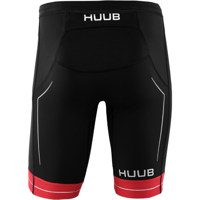 Huub Hombres Race Black 2024 Tri Short RCSH - / Rojo